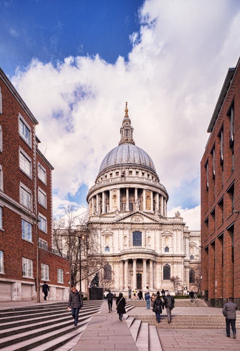 St Paul's Cathedral, London, England.