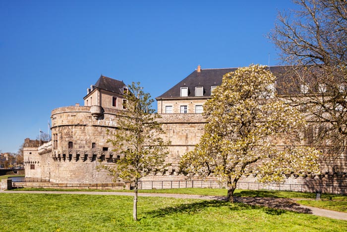 Chateau of the Dukes of Brittany, Nantes, Loire Atlantique, France,
