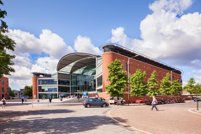 The Forum, one of the 12 Heritage Buildings of Norwich, Norfolk, England