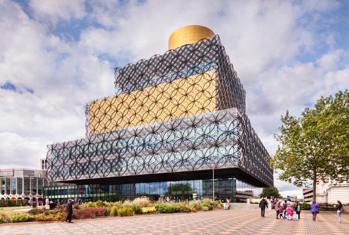 Birmingham Public Library, by Mecanoo, Birmingham, West Midlands, England