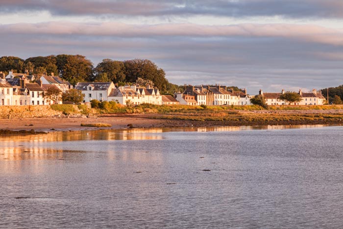 The Scottish village of Garlieston, Dumfries and Galloway, Scotland, UK.