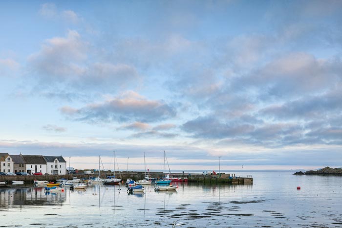 Isle of Whithorn in The Machars region of Wigtownshire, Dumfries and Galloway, Scotland