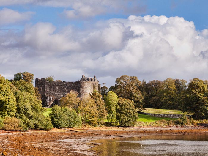 Dunstaffnage Castle, near Oban, Argyll and Bute, Scotland, UK.