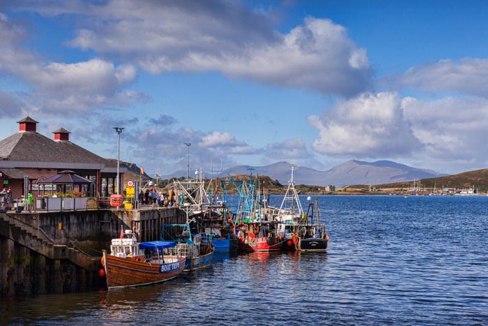 Oban fishing fleet, Oban, Argyll and Bute, Scotland, UK.