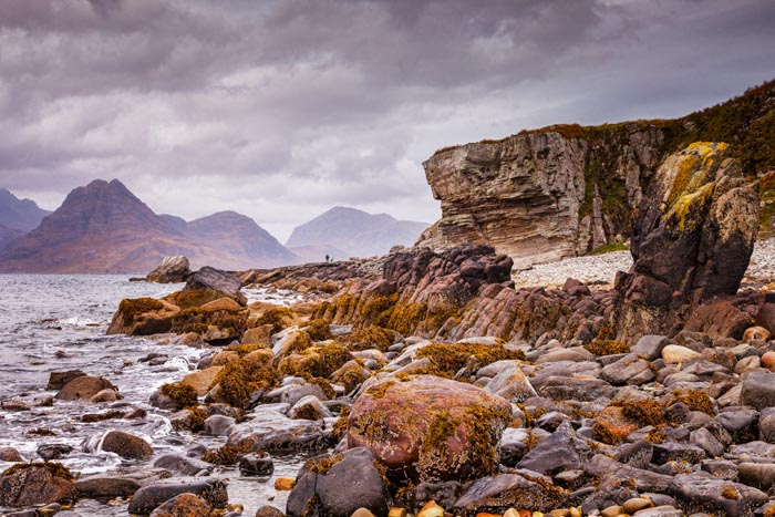 The Cuillins from Elgol, Isle of Skye, Inner Hebrides, Highland, Scotland, UK