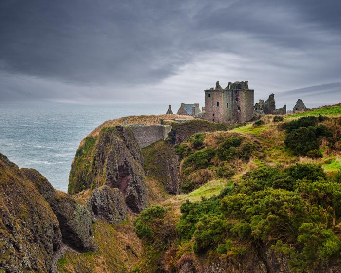 Dunnottar Castle, Stonehaven, Aberdeenshire, Scotland, UK