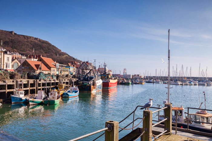 Scarborough Harbour, North Yorkshire, England, UK