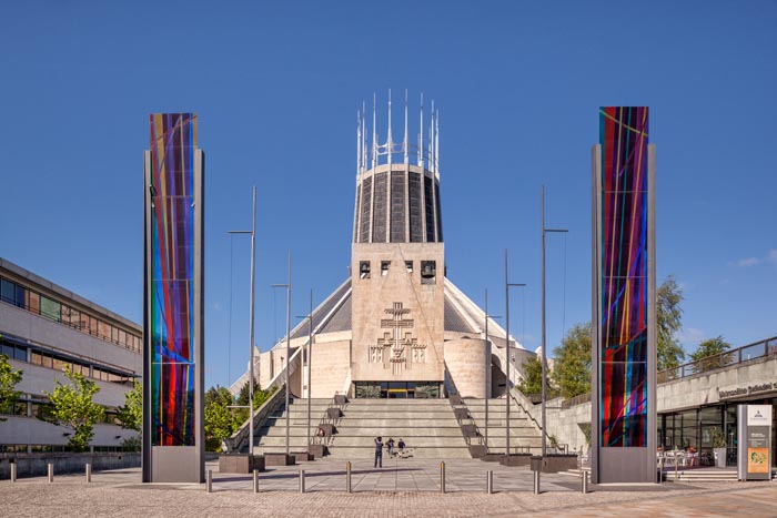 The Roman Catholic Liverpool Metropolitan Cathedral, Merseyside, England.