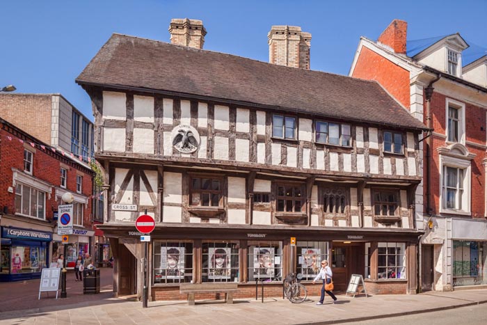 Llwyd Mansion, Cross Street, Oswestry, Shropshire, England, UK