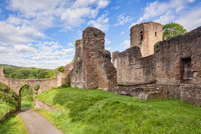 Ludlow Castle, Shropshire, England, UK