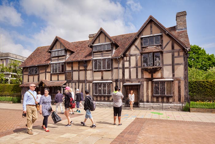 William Shakespeare Birthplace Museum, Stratford-upon-Avone, Warwickshire, England, UK