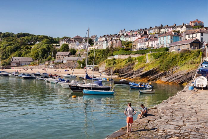 South Beach, New Quiay, Ceredigion, Wales, UK
