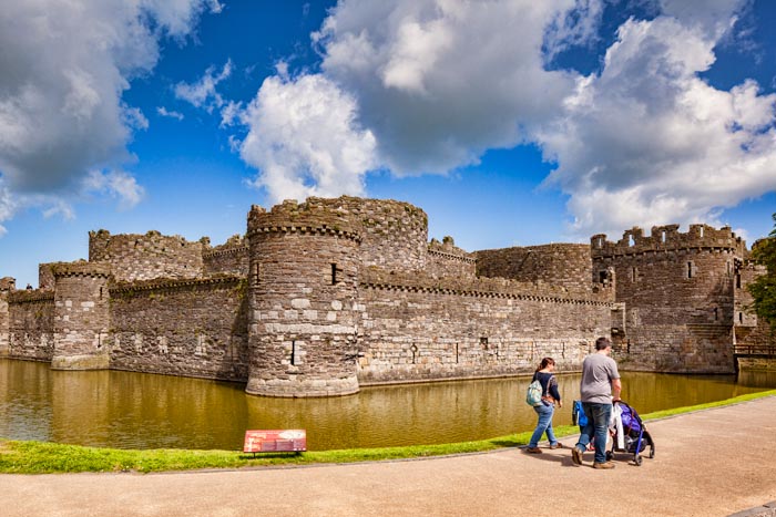 Beaumaris Castle, Anglesey, Wales, UK