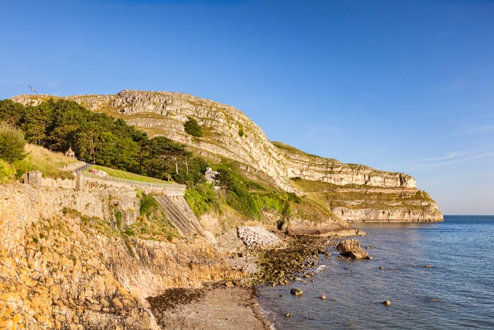 The Great Orme, a famous landmark and recreation area in Llandudno, Conwy, Wales, UK