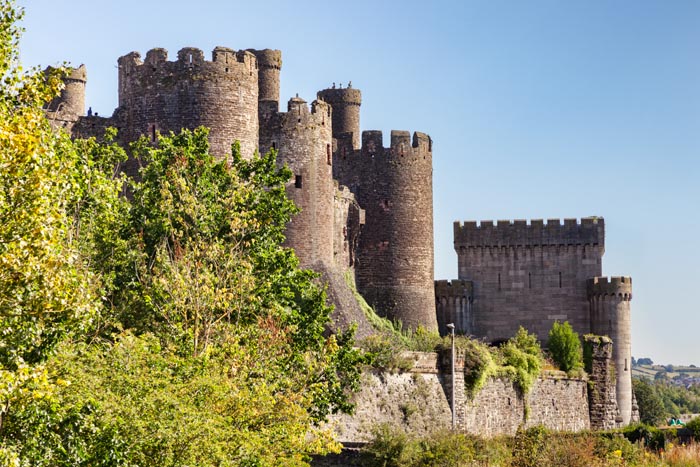 Conwy Castle, Wales, UK