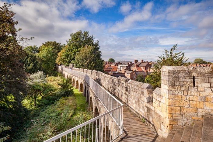 York City Walls, North Yorkshire, England, UK