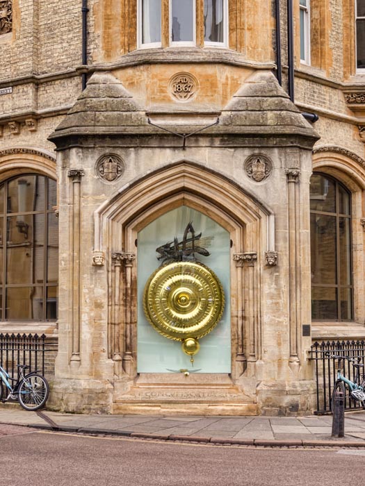Corpus Clock, Trumpington Street, Cambridge, England, UK